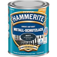 hammerite Metall Schutzlack HA 750 ml schwarz - 3 Stück - 