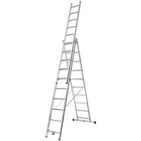 hymer Alu-Mehrzweckleiter - Einsteigermodell, max Arbeitshöhe 7,31 m