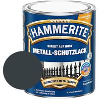 Hammerite Metall-Schutzlack glänzend Grundierung Rostschutz anthrazitgrau 750ml - 