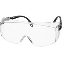 connex Schutz- und Überbrille, verstellbar EN 166, Bügel in der Länge und Neigung verstellbar, mit Seitenschutz, Kratzfest, Farblose