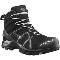 haix Black Eagle Safety 40.1 mid/black-silver Bequeme Arbeitskleidung: Sicherheitsschuhe für Handwerk und Industrie. 47 UK 11.5 / EU 47