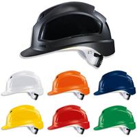 uvex Schutzhelm pheos B-WR - Arbeitsschutz-Helm, Baustellenhelm, Bauhelm - EN 397 in verschiedenen Farben - Farbe:schwarz