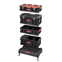 Praxis Qbrick set gereedschapskoffer 7-in-1 System Two