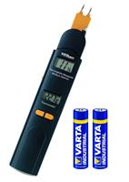 wetekom Feuchtigkeitsmesser 0-60% /Thermometer -10 bis +50°C + GRATIS DAZU Batterien - 