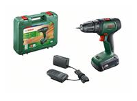 Bosch and Garden UniversalImpact 18V Accu-klopboor/schroefmachine Incl. 2 accus, Incl. lader, Incl. koffer