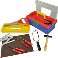 pebaro Werkzeug-Set für Hobby und Schule, 11-teilig - 