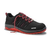 Elten Sicherheitshalbschuh MADDOX black-red Low ESD S3 SRC,  schwarz