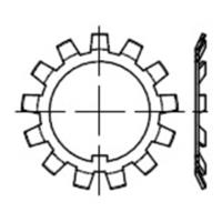 Sonstige Sicherungsbleche für Nutmuttern DIN 981, DIN 5406 Stahl blank MB 27 M 135x2