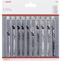 boschaccessories Bosch Accessories Stichsägeblatt-Set Clean Precision, 10-teilig 2607011172 10St.