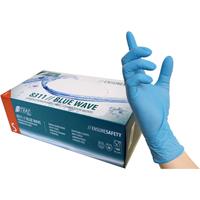 noname NITRAS Blue Wave 832-L 100 St. Nitril Einweghandschuh Größe (Handschuhe): L