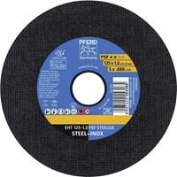PFERD PSF STEELOX 61721110 Doorslijpschijf recht 125 mm 1 stuk(s) RVS, Staal