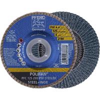 PFERD 69398194 PAARD POLIFAN-WAAIERSCHIJF PFC 125 Z 80 PSF STELOX Diameter 125 mm 5 stuk(s)
