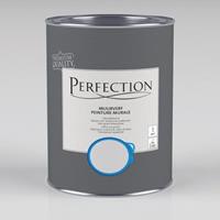 Perfection muurverf ultradekkend zijdeglans indigo blauw 1L