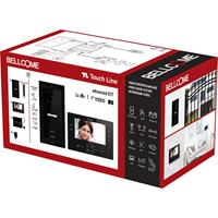 Bellcome Advanced 7 Video-Kit 1 Familie Complete set voor Video-deurintercom Kabelgebonden 8-delig Zwart
