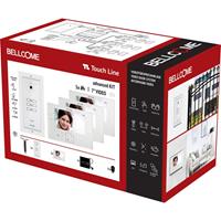 Bellcome Advanced 7 Video-Kit 3 Familie Complete set voor Video-deurintercom Kabelgebonden 20-delig Wit