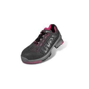 uvex 1 Damen Sicherheits-Halbschuh S1 Gr. 35, grau/pink, 8561.8,