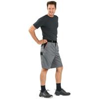 Planam Shorts 2372 schiefer/schwarz/rot,  grau/schwarz