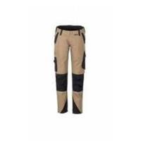 Planam Damen-Bundhose Norit Farbe: sand/schwarz 