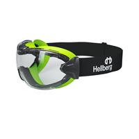 Hellberg Safety Hellberg 25535-001 RZ-veiligheidsbril Neon Plus AF+AS ELC Helder - anti-kras - anti-condens