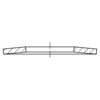 Sonstige Tellerfedern, DIN 2093 Federstahl 200  x 82  x 8