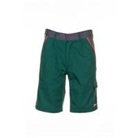 Planam Shorts 2472 grün/orange/schiefer,  grün/orange/schiefer