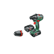 Bosch Akku-Zweigang-Bohrschrauber AdvancedDrill 18 mit 2x Akkupack