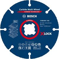 Bosch Doorslijpschijf Xlock multiwheel carb.125mm