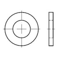 Sonstige Flache Scheiben für Bolzen, ISO 8738 Stahl 160HV blank  55