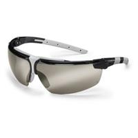 Uvex Schutzbrille i-3 silber verspiegelt AF /hellgrau schwarz