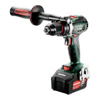 Metabo Akku-Bohrschrauber BS 18 LTX BL I Kunststoffkoffer; 18V 2x4Ah Li-Ion + ASC 55