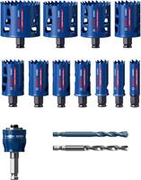 bosch Expert Tough Material Lochsäge-Set, 20/22/25/32/35/40/44/51/60/68/76 mm, 14-tlg.