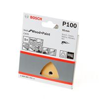 boschaccessories Bosch Accessories EXPERT C470 2608900826 Deltaschleifpapier gelocht (L x B) 93mm x 93mm 5St.