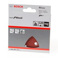 boschaccessories Bosch Accessories EXPERT C470 2608900827 Deltaschleifpapier gelocht (L x B) 93mm x 93mm 5St.