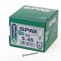 SPAX Senkkopf 5.0x 45 Teilgewinde Torx 20 Wirox-Silber mit Bewertung