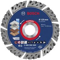 Bosch 2608900660 EXPERT multi-materiaal diamantslijpschijven, 125 x 22,23 x 2,2 x 12 mm Diameter 125 mm 1 stuk(s)