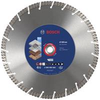 Bosch 2608900665 EXPERT multi-materiaal diamantslijpschijven, 300 x 20/25,40 x 3 x 15 mm Diameter 300 mm 1 stuk(s)