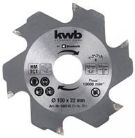 Einhell Biscuit Jointer Accessoire Milling Blade 100x22x3.8mm 6T.