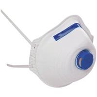 Fortis Atemschutzmaske Marin, FFP 2, 4-Punkt, blau, 5 Stück weiß