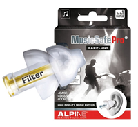 Alpine MusicSafe Pro Earplugs (Transparent)