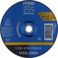 PFERD 62023831 E 230-8 PSF STEELOX Afbraamschijf gebogen 230 mm 22.23 mm 10 stuk(s)