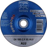 PFERD EH 180-2,9 SG ALU 61323323 Doorslijpschijf gebogen 180 mm 25 stuk(s) Aluminium, Non-ferrometaal