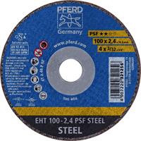 PFERD EHT 100-2,4 PSF STEEL/16,0 61741116 Trennscheibe gerade 100mm 16mm 25St.