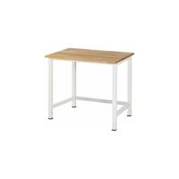 RAU Werktisch, höhenverstellbar - Buche-Platte, Breite 1000 mm Arbeitstisch - 