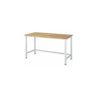 RAU Werktisch, höhenverstellbar - Buche-Platte, Breite 1500 mm Arbeitstisch - 