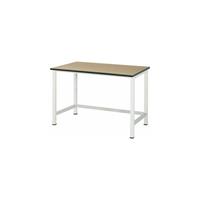 RAU Werktisch, höhenverstellbar - MDF-Platte, Breite 1250 mm Arbeitstisch