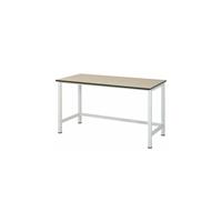 RAU Werktisch, höhenverstellbar - MDF-Platte, Breite 1500 mm Arbeitstisch - 
