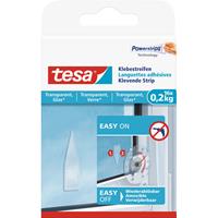 16x Tesa Powerstrips klein voor spiegels/ruiten klusbenodigdheden - Klusbenodigdheden - Huishouden - Plakstrips/powerstrips - Dubbelzijdig - Zelfklevend - Tape/strips/plakkers
