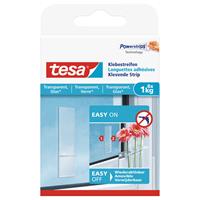 8x Tesa Powerstrips voor spiegels/ruiten klusbenodigdheden - Klusbenodigdheden - Huishouden - Plakstrips/powerstrips - Dubbelzijdig - Zelfklevend - Tape/strips/plakkers