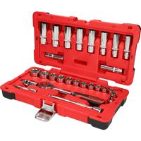 KSTOOLS KS TOOLS 3/8' CHROMEplus Steckschlüssel-Satz, 27-tlg