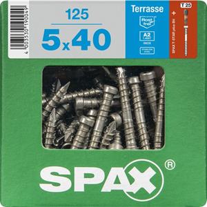 Terrassenschrauben 5.0 x 40 mm tx 25 - 125 Stk. Holzschrauben - Spax